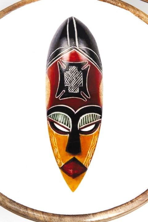 KARE Beistelltisch African Masks 84389